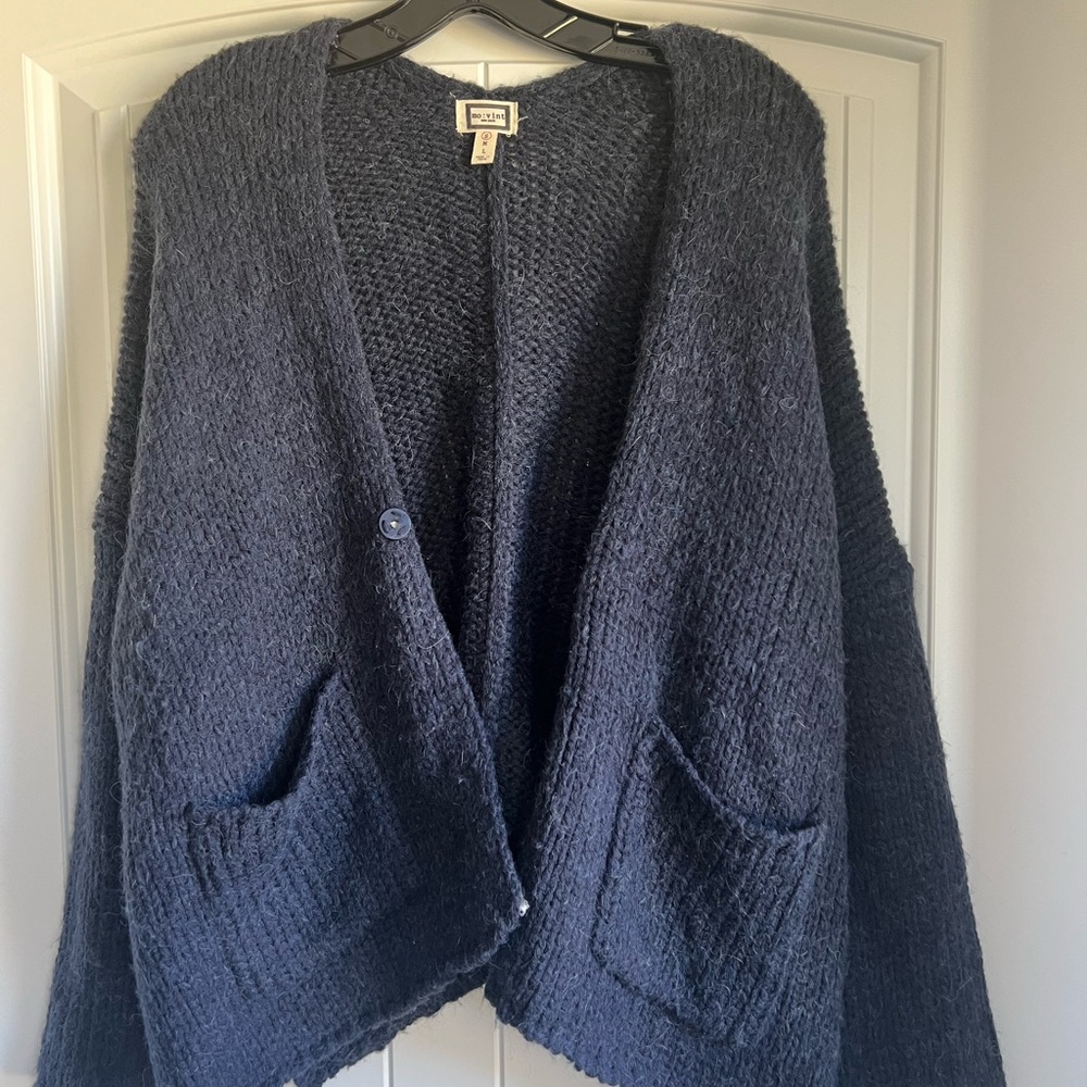 Cozy Navy Women's Cardigan